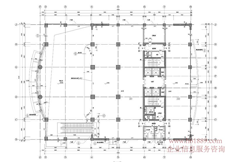 祥祺大廈【原民生銀行大廈】二層平面圖