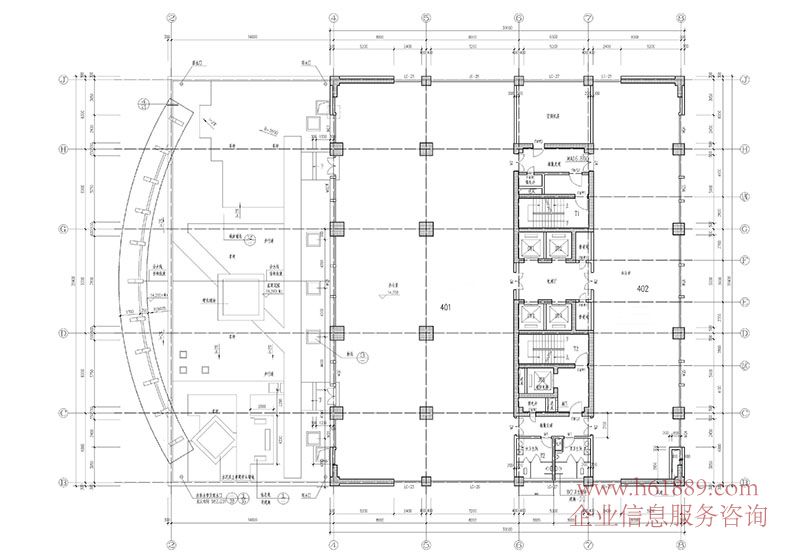 祥祺大廈【原民生銀行大廈】四層平面圖