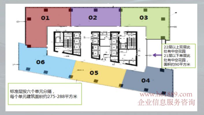 中國(guó)人壽大廈 7到35層 戶型圖片