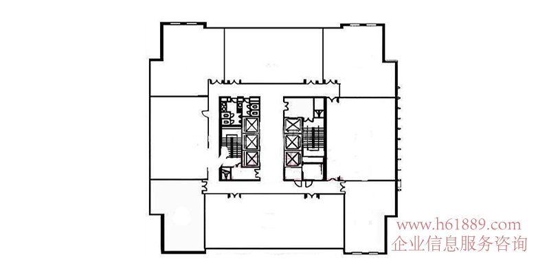 興業(yè)銀行大廈【福建興業(yè)銀行大廈】福田地鐵站 地鐵2號(hào)線 3號(hào)線 8號(hào)線 11號(hào)線 廣深港高鐵福田站 戶型圖