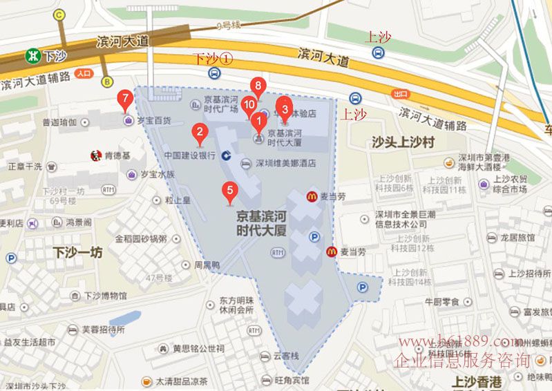 京基濱河時(shí)代大廈 交通圖片