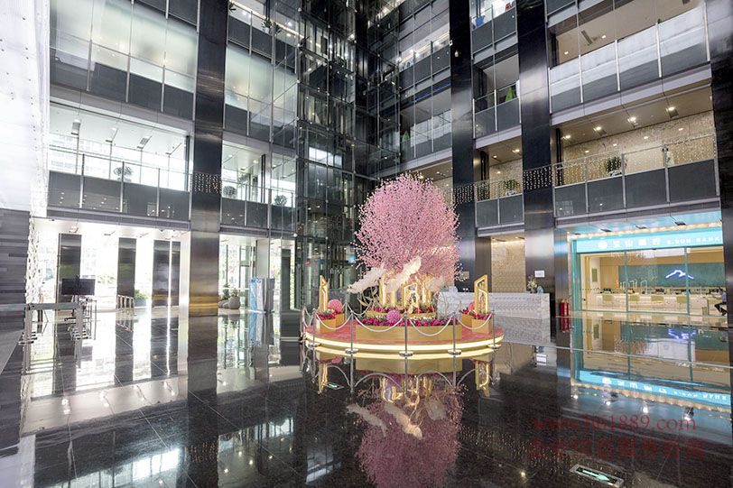太平金融大廈 廣深港高鐵福田站 地鐵福田站 深圳證券交易所旁 寫字樓 出租 大堂圖片