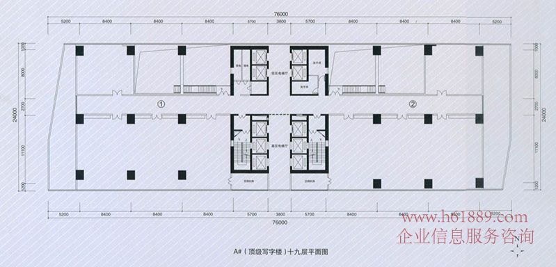 大中華國際金融中心【大中華IFC】A棟 戶型圖片