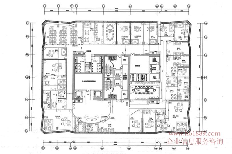 卓越世紀中心2號樓【皇崗商務中心】全新裝修 會展中心地鐵站 出租 戶型圖片
