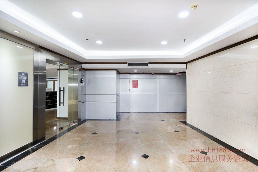 中洲圣廷苑酒店B座 寫字樓 電梯廳 裝修圖片