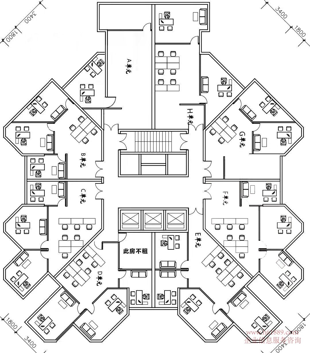 彩虹大廈 戶型圖片