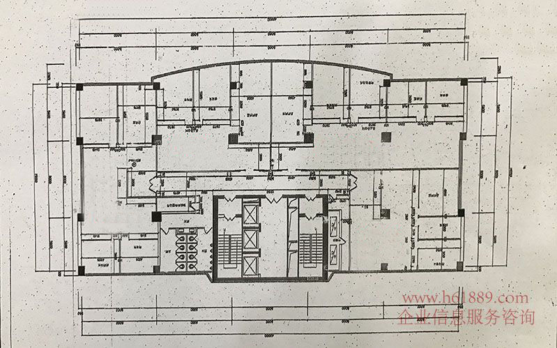 文蔚大廈 寫字樓 戶型圖片