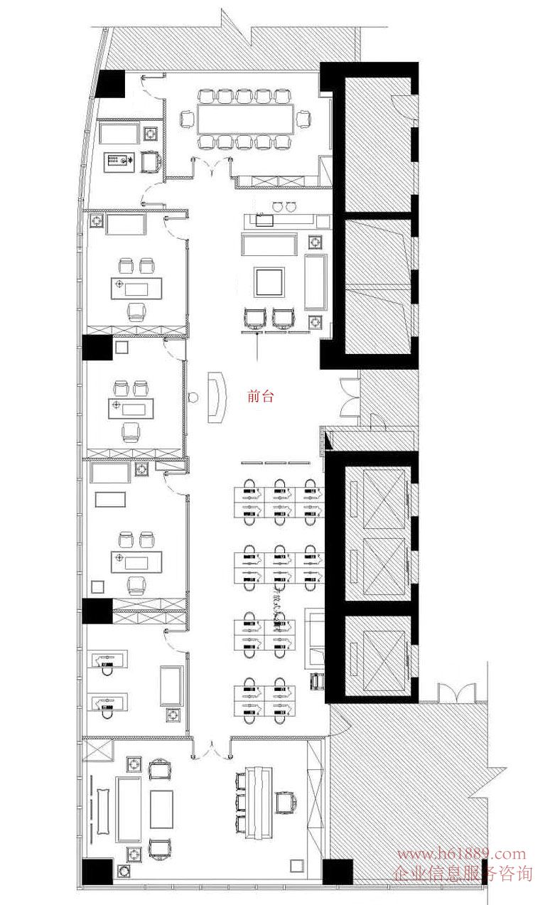 財(cái)富大廈【時(shí)代財(cái)富大廈】會(huì)展中心地鐵站 地鐵1號(hào)線【羅寶線】地鐵4號(hào)線【龍華線】 豪華裝修 全辦公家私 出租 戶型圖片