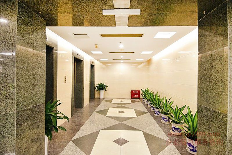 新洲國(guó)通大廈 寫字樓 電梯廳圖片