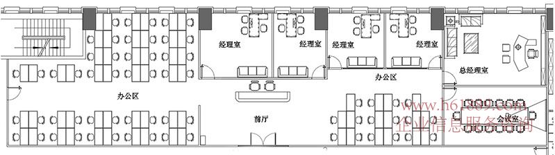 新華保險大廈 廣深港高鐵【福田-香港西九龍】福田站 購物公園地鐵站 豪華裝修 全辦公家私 出租 戶型圖片