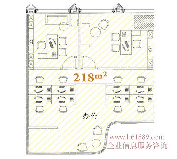 平安金融中心【平安國(guó)際金融中心】5A超級(jí)寫(xiě)字樓 購(gòu)物公園地鐵站D口 出租 218平米 戶型圖片