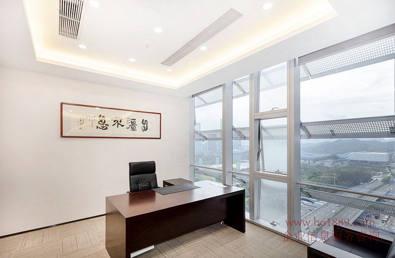 深圳金融核心區(qū) 中洲大廈 會(huì)展中心地鐵站A1口 崗廈北地鐵站【深圳之眼】豪華裝修圖片 全辦公家私 出租