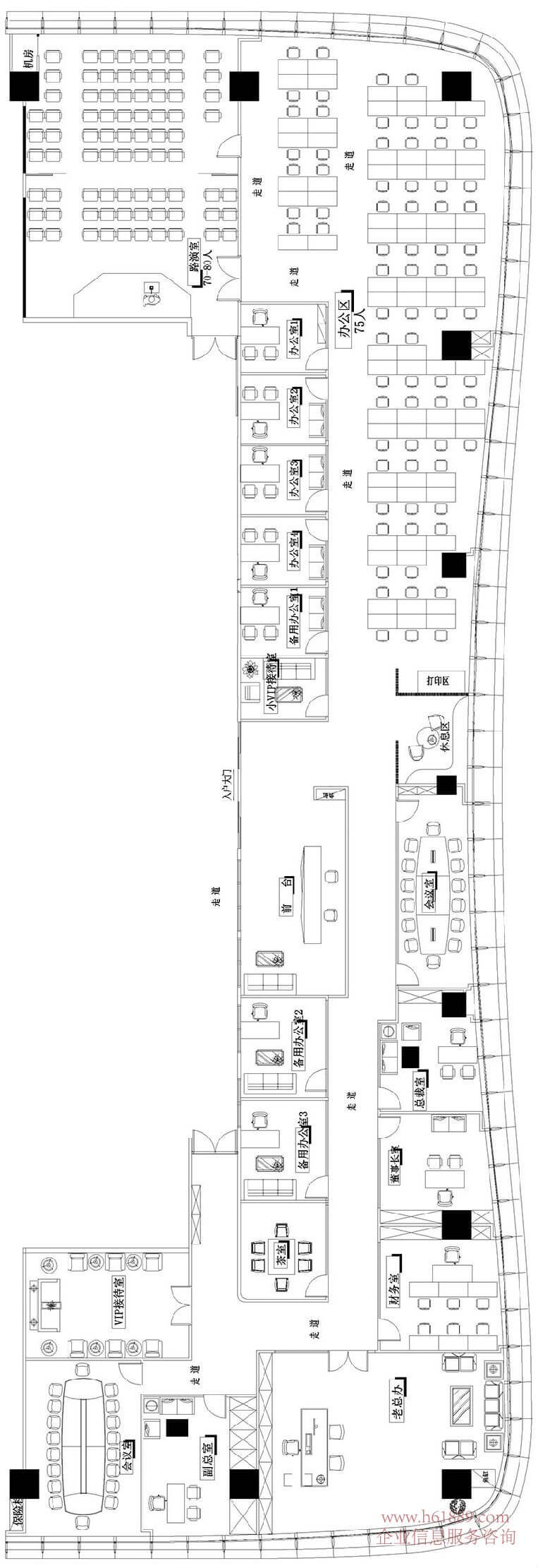 ?京基濱河時(shí)代大廈 出租均價(jià):69元/平米/月 地鐵9號(hào)線【梅林線】下沙站B口 出租 戶型圖片