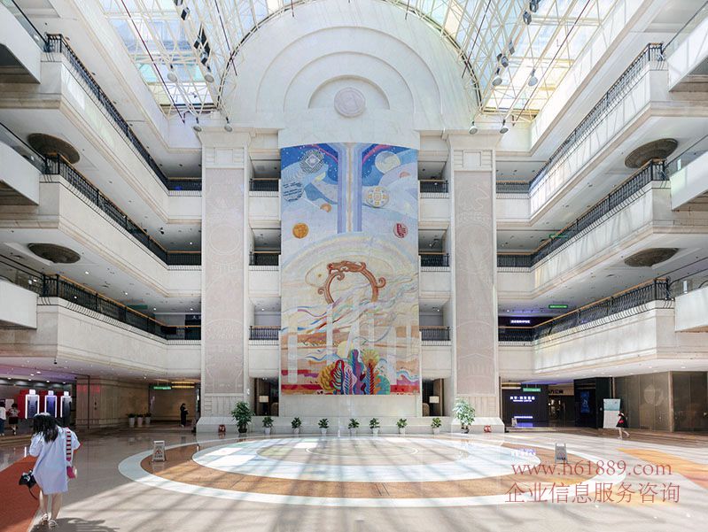 聯(lián)合廣場 大堂圖片 崗廈地鐵站E口 近皇崗口岸 福田口岸 濱河大道旁