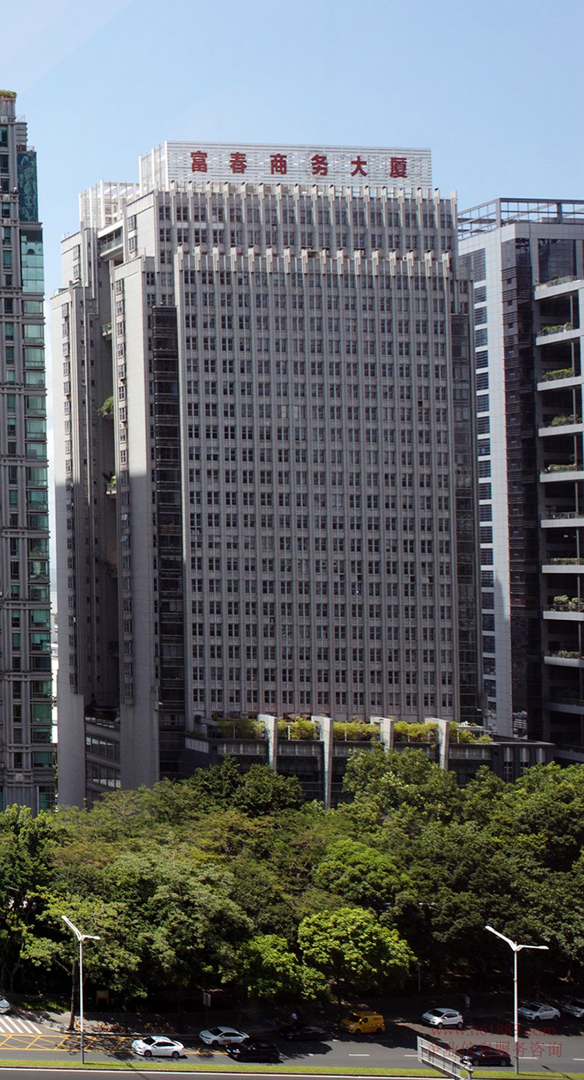 杭鋼富春商務(wù)大廈 車公廟地鐵站 深南大道旁 招商銀行大廈對面 出租 外觀圖片