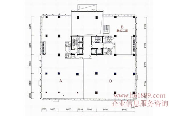 金谷3號(泰然水松大廈)車公廟 下沙站地鐵口 大面積 業(yè)主直租 金谷3號(泰然水松大廈)戶型圖片