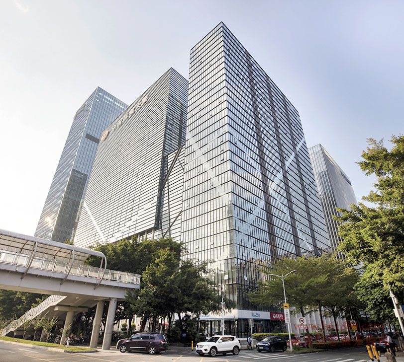 鳳凰大廈【中國鳳凰大廈】外觀圖片 市民中心地鐵站A出口 崗廈北地鐵站【深圳之眼】2A出口 2B出口
