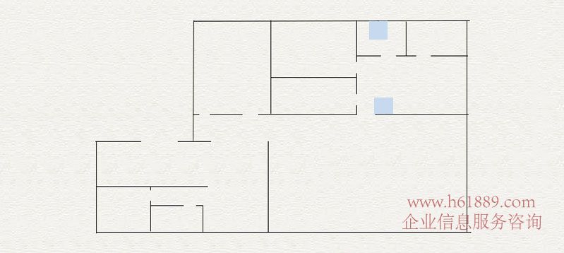 瀚森大廈 地鐵1號線與地鐵2號線交匯處 崗廈地鐵站出口 開發(fā)商出租 瀚森大廈 戶型圖片
