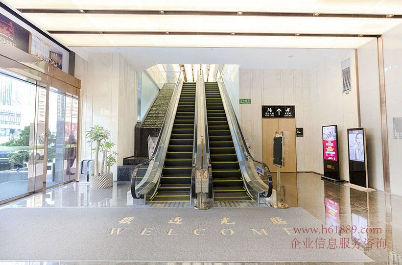 瀚森大廈 地鐵1號線與地鐵2號線交匯處 崗廈地鐵站出口 開發(fā)商出租 瀚森大廈 大堂 裝修圖片