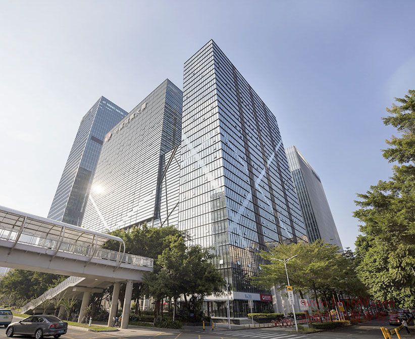 鳳凰大廈【中國鳳凰大廈】外觀圖片 市民中心地鐵站A出口 崗廈北地鐵站【深圳之眼】