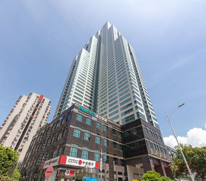 ??聯(lián)合廣場(chǎng) A座 外觀圖片 崗廈地鐵站E口 濱河大道旁 福田口岸 皇崗口岸