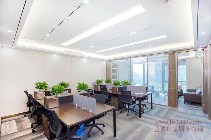諾德金融中心 豪華裝修 全辦公家私 市民中心地鐵站 崗廈北地鐵站【深圳之眼】出租 裝修圖片