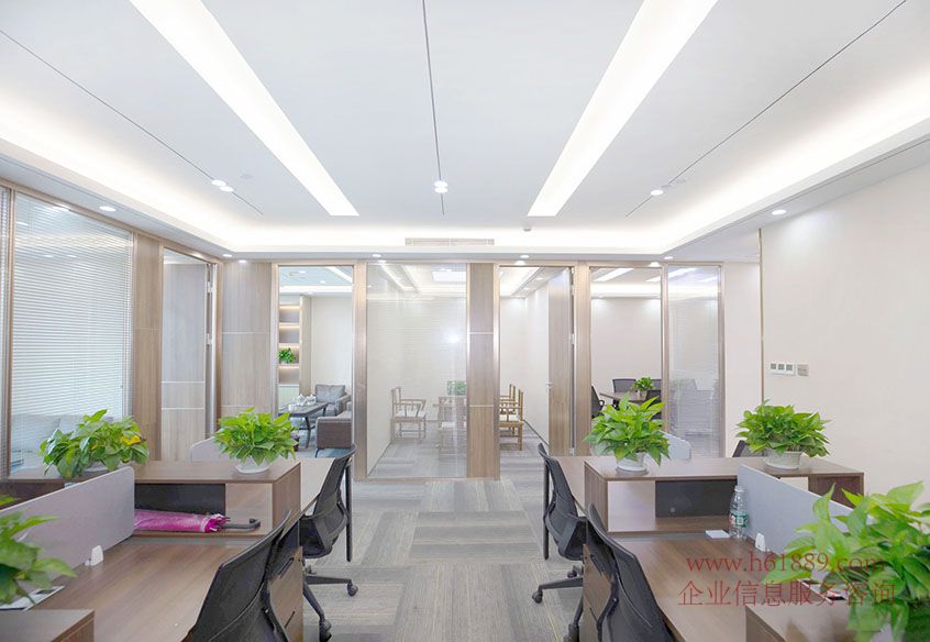 諾德金融中心 豪華裝修 全辦公家私 市民中心地鐵站 崗廈北地鐵站【深圳之眼】出租 裝修圖片